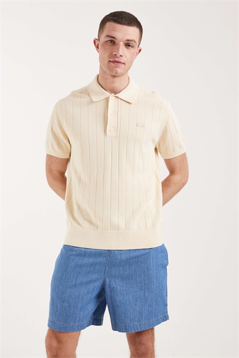 Шорты из тканого шамбре артикул 155117028