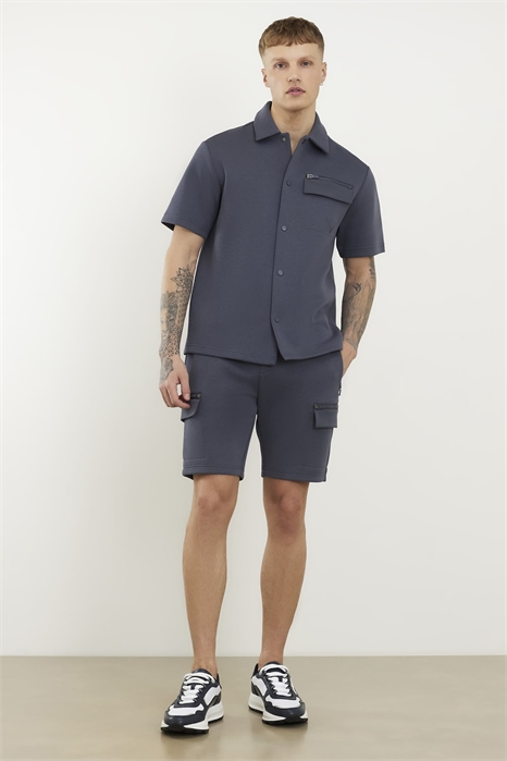 Шорты из нейлона с карманами, классический крой, премиум-класса артикул 156043996