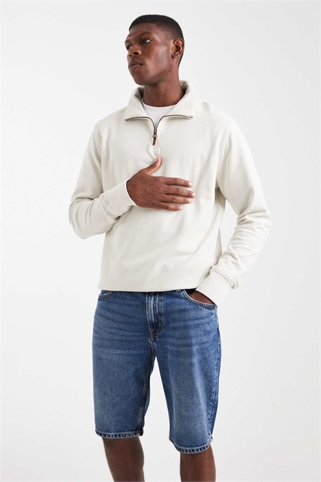 Шорты прямого кроя в винтажном стиле артикул 150210542