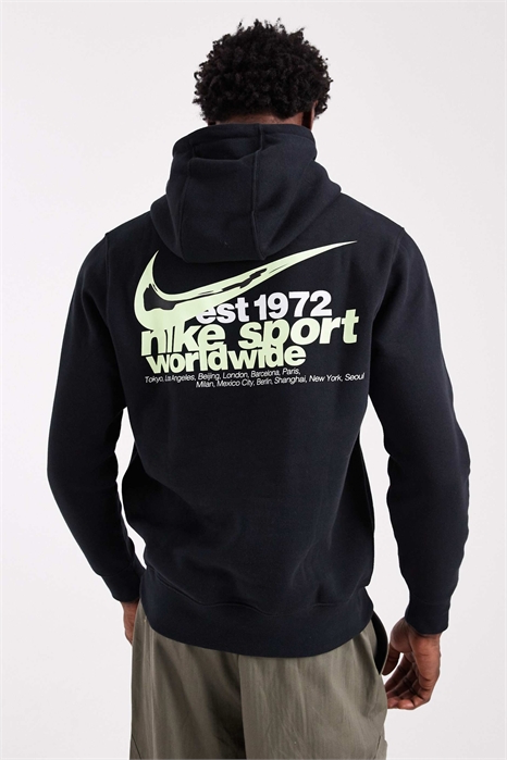 Спортивная толстовка с принтом на спине артикул 147143661