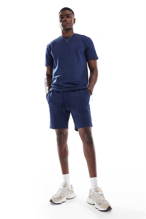 Вафельные шорты co-ord артикул 141613361