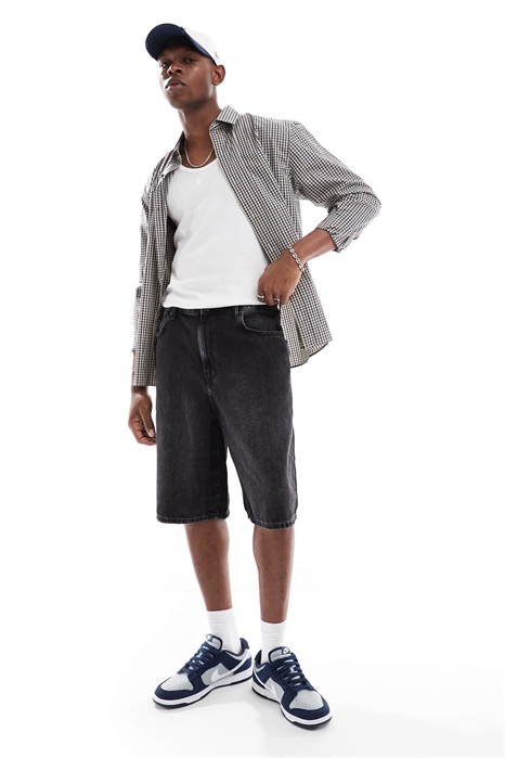 Шорты свободного кроя удлиненной длины артикул 141636505