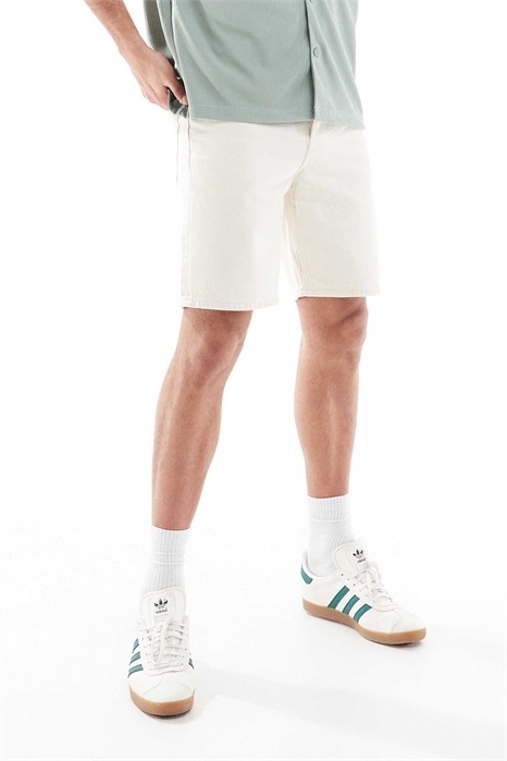 Джинсовые шорты прямого кроя артикул 140414590