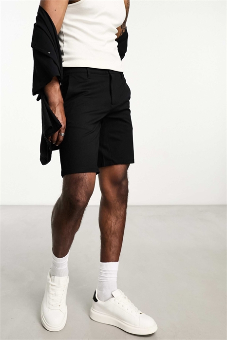 Шорты из эластичного трикотажа артикул 124119950