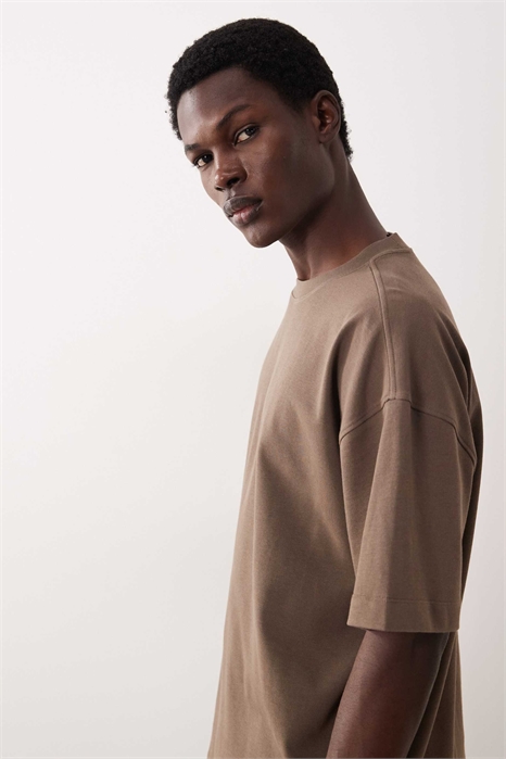 Футболка свободного кроя в стиле супер-хэвивейт артикул 151446290