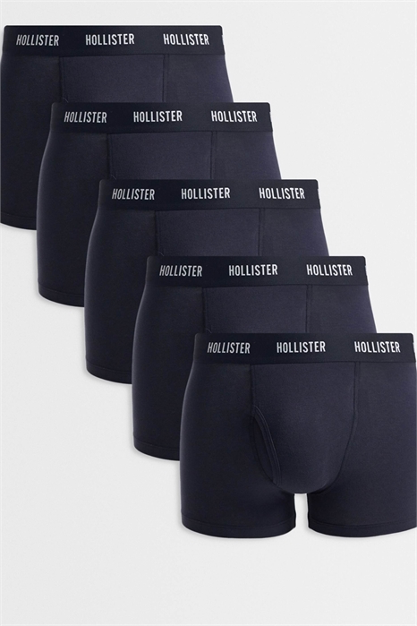 Набор из 5 пар классических боксеров с логотипом артикул 155639200