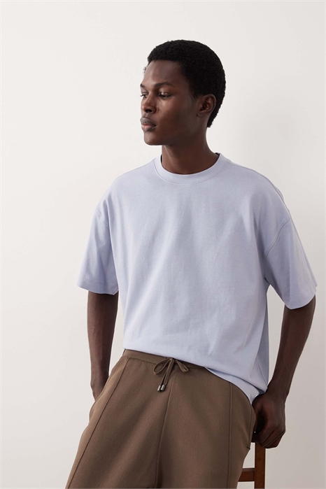 Футболка свободного кроя в стиле супер-хэвивейт артикул 151446292