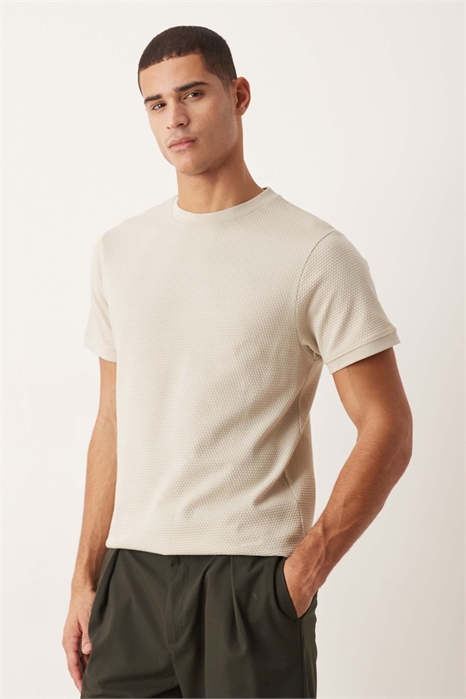 Футболка с круглым вырезом артикул 150932073