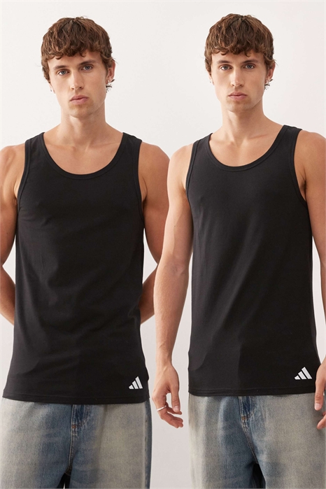 Набор из 2-х хлопковых майок с укреплённой талией артикул 149148254