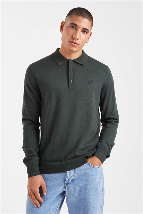 Свитер-поло из трикотажа артикул 151968486