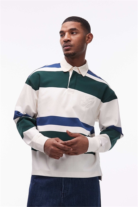 Рубашка для регби свободного кроя артикул 154168302