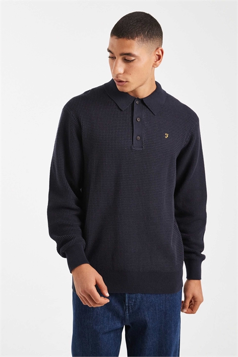 Трикотажная рубашка-поло с длинными рукавами Gateacre артикул 152468218