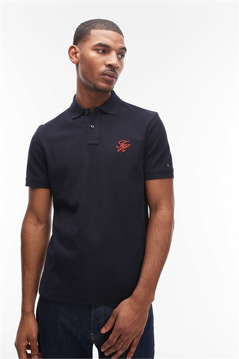 Футболка-поло с принтом артикул 154168278