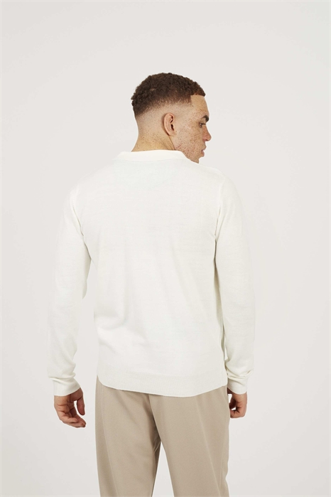 Поло с длинным рукавом и четвертью молнии артикул 156387258