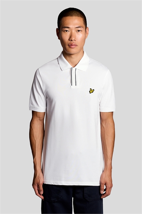 Поло с отстрочкой на планке артикул 156050988