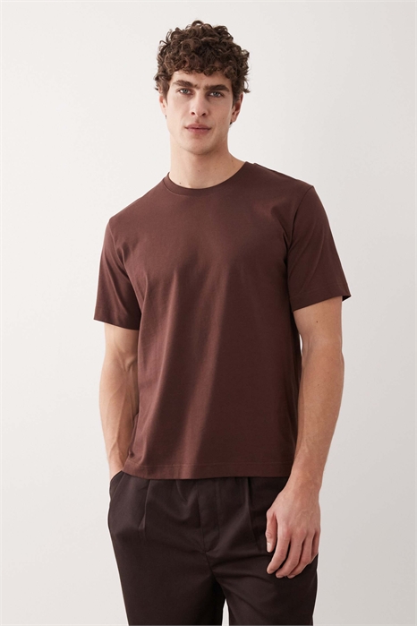 Футболка из трикотажа средней плотности артикул 155321083