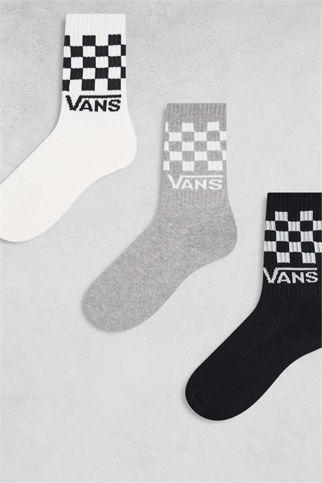 Набор из 3 пар классических носков в клетку артикул 150170322