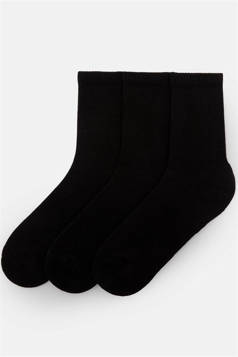Набор длинных черных носков артикул 152421109