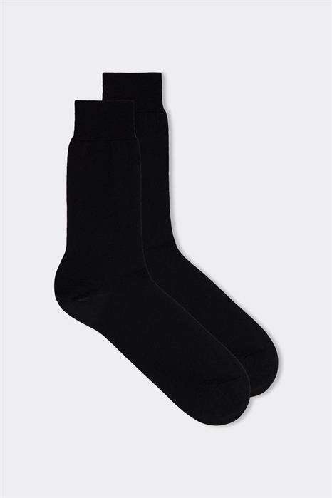 Короткие носки из сатинового хлопка артикул 153218743