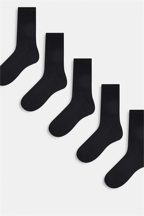 Набор из 5 пар спортивных носков артикул 148707931