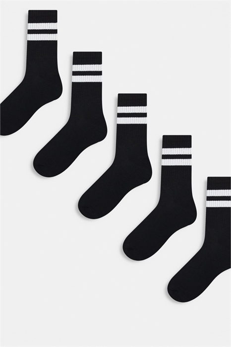 Набор из 5 пар спортивных носков артикул 150078943