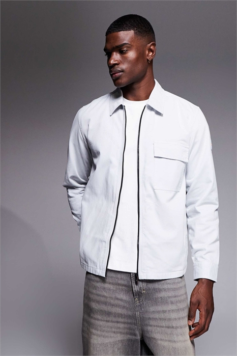 Рубашка-оверсайз Lorum на молнии артикул 153724814