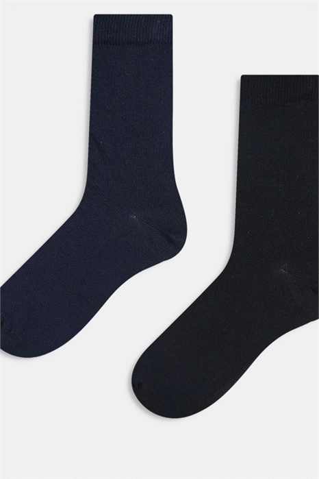 Набор из 2 пар носков с высоким содержанием хлопка артикул 150079176