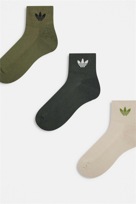 Adicolor Trefoil: набор из 3 пар носочков артикул 141909586