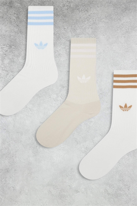 Adicolor Trefoil: набор из 3 пар носков до щиколотки артикул 141909591
