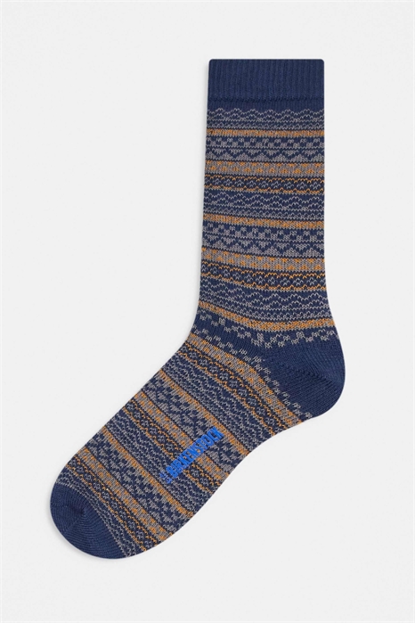 Носки с хлопковым узором артикул 148517386