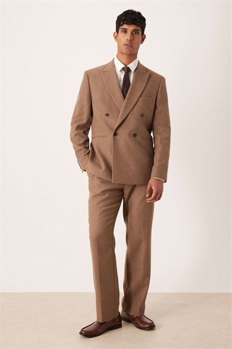 Брюки прямого кроя из шерсти артикул 148301633