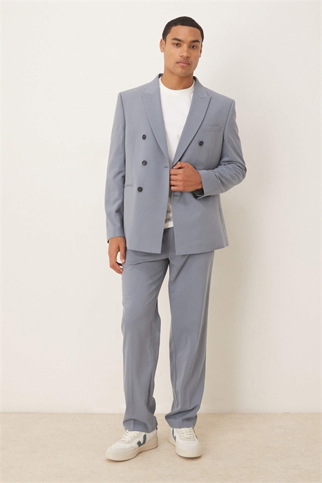 Брюки с прямыми брючинами артикул 148608567