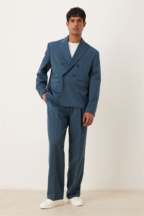 Брюки с широкими штанинами артикул 147015874