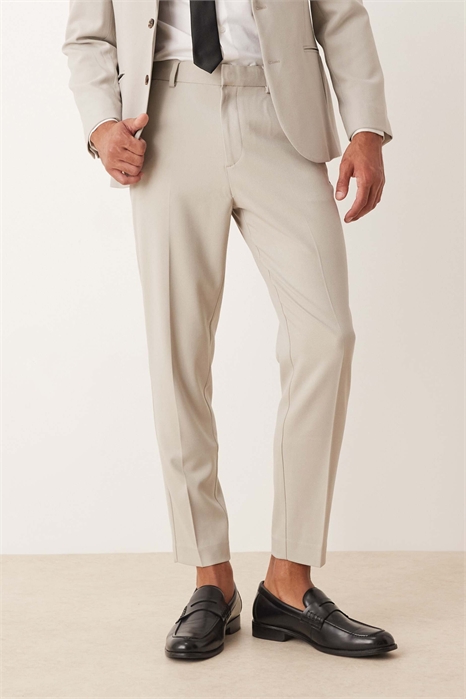 Брюки зауженного кроя артикул 141305345