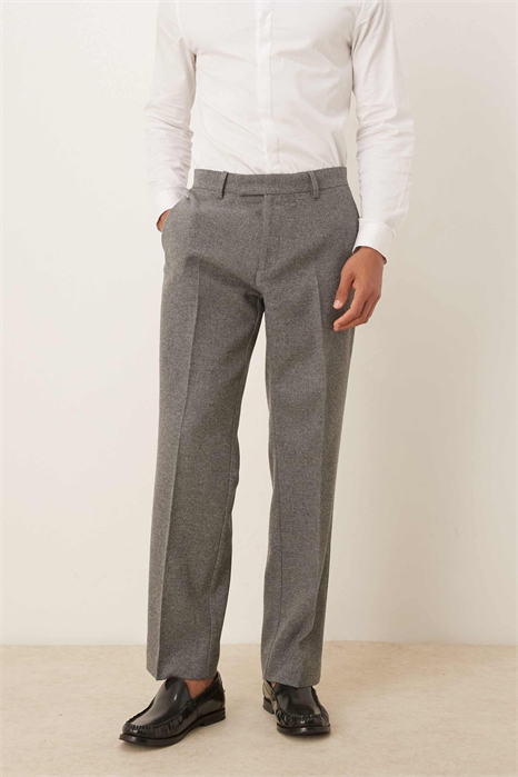 Брюки прямого кроя из шерсти артикул 146837206