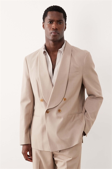 Двубортный пиджак классического кроя артикул 150074618