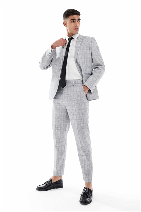 Брюки зауженного кроя артикул 143048611