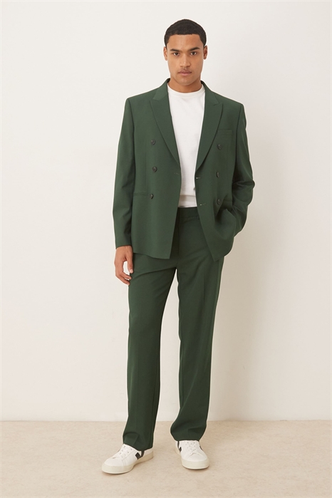 Брюки с прямыми брючинами артикул 148608561