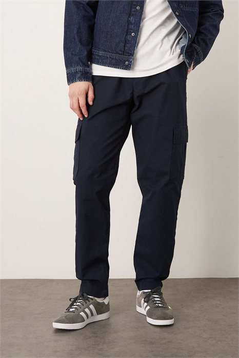 Брюки-карго зауженного кроя артикул 151530150