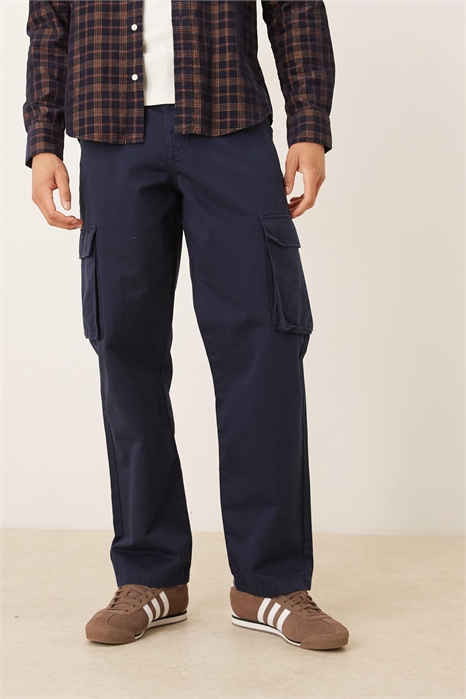 Широкие брюки в стиле «карго» артикул 152590466