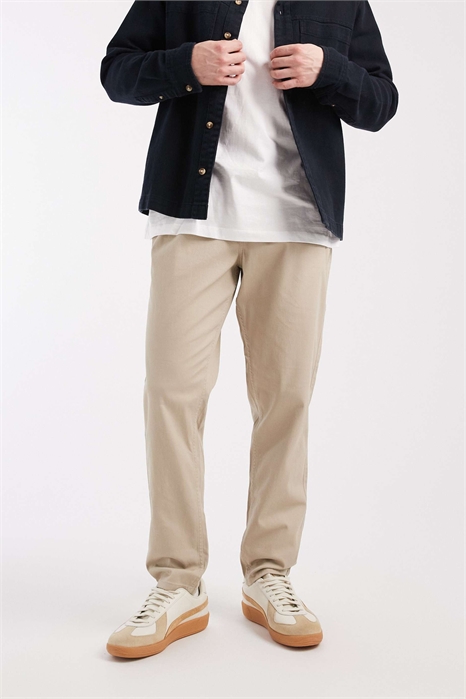 Брюки-чино с завязками на талии артикул 152465678