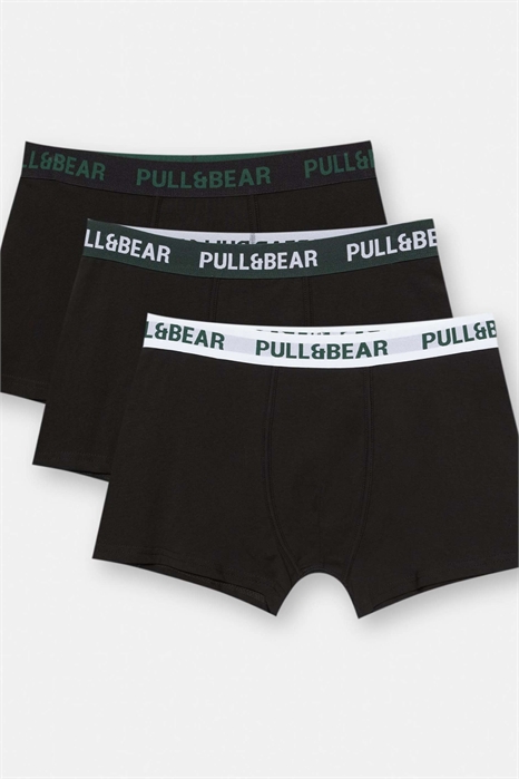Набор из 3-х пар боксеров Pull&Bear артикул 152701831