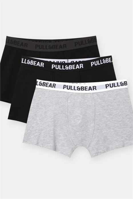 Набор из 3-х боксеров Pull&Bear артикул 150794269