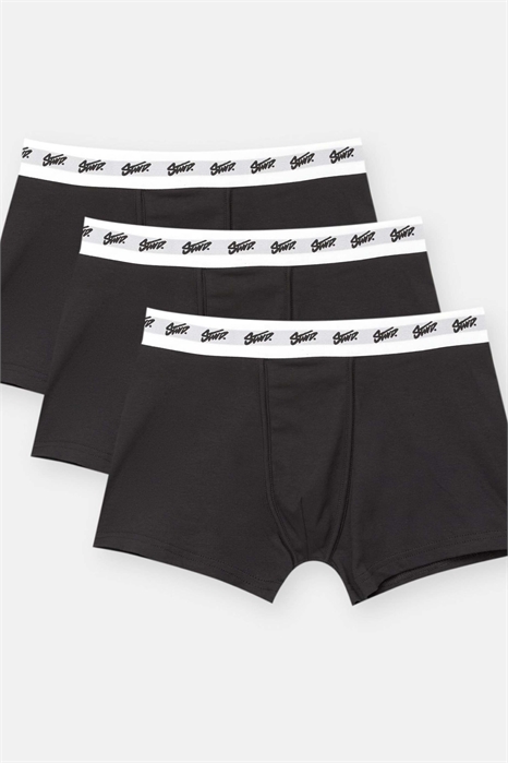Набор из 3 пар черных боксеров артикул 150428242