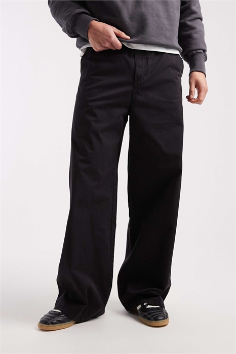 Брюки с очень свободным кроем артикул 153574205