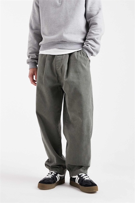 Брюки с зауженным кроем и шнурком артикул 150432721