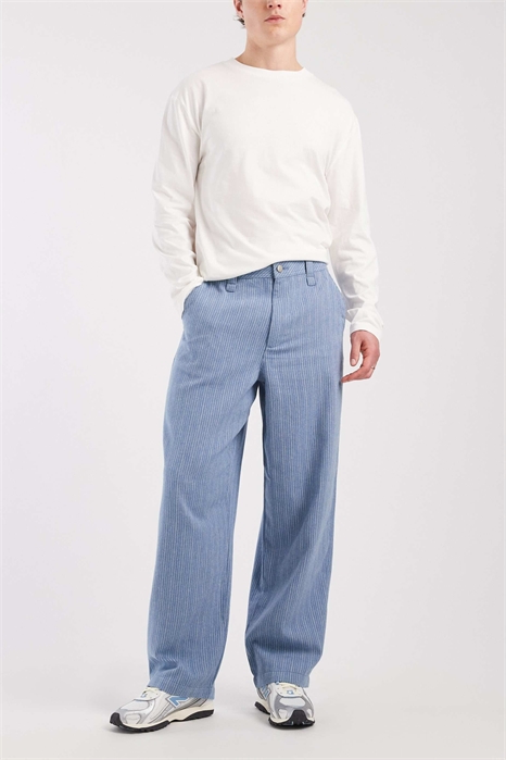 Широкие прямые брюки артикул 152419855