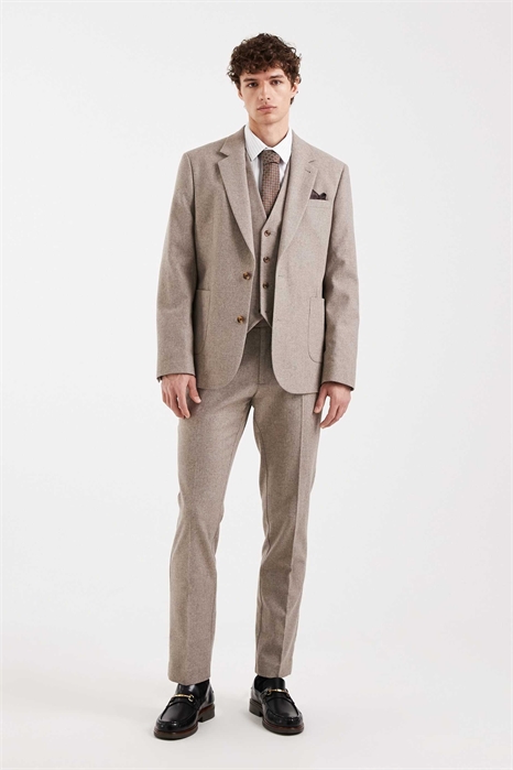 Узкие брюки из шерсти артикул 150074665