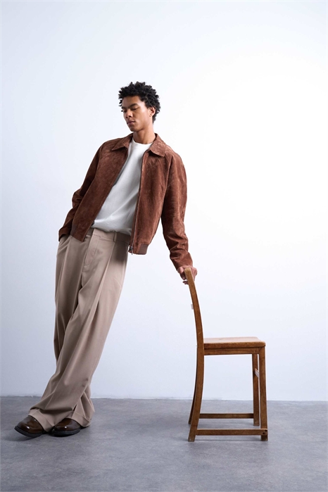 Брюки свободного кроя артикул 149432189