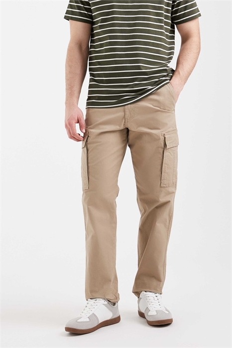 Прямые брюки-карго артикул 154113416